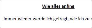 Wie alles anfing (1984)
Zur Story: Link anklicken